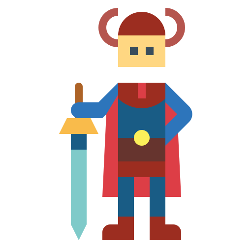 guerrero icono gratis