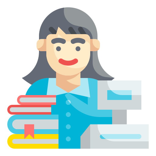 bibliotecario icono gratis