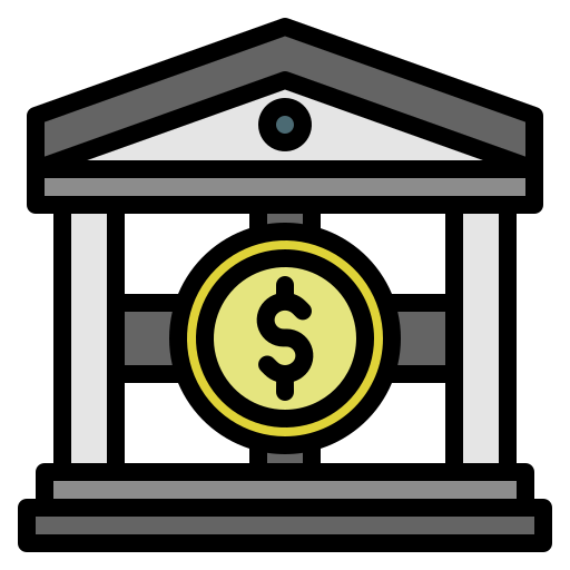 banque Icône gratuit