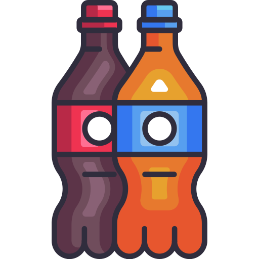 Soda Generic Outline Color icon