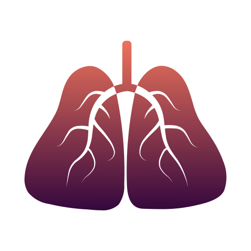 Icono De Pulmones Generic Flat Gradient