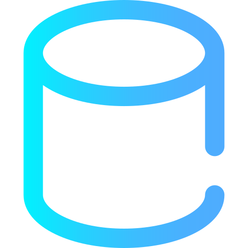 Cylinder free icon Cylinder free icon