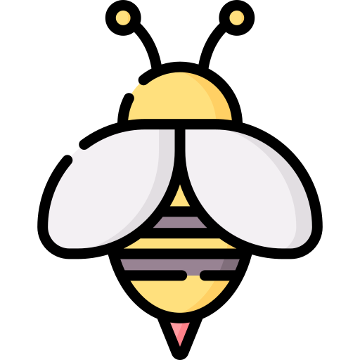 abeja icono gratis