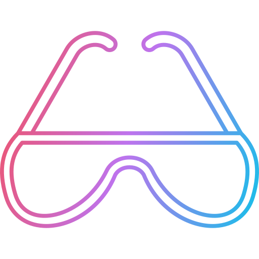 lentes de seguridad icono gratis