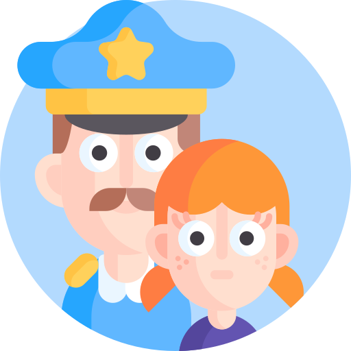 policía icono gratis