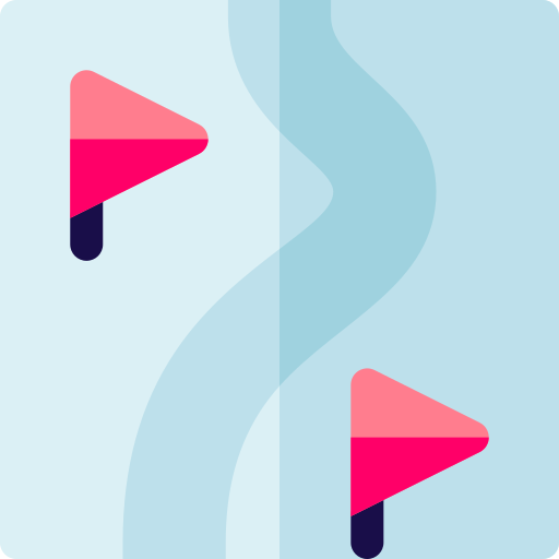 slalom icono gratis