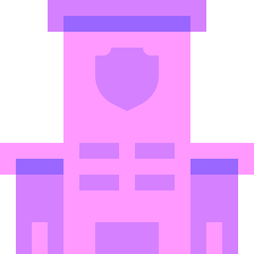 estación de policía icono gratis