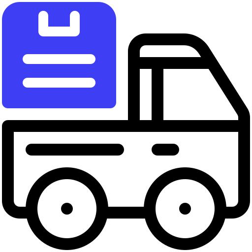 camión icono gratis