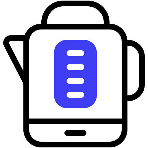 chaleira elétrica grátis ícone