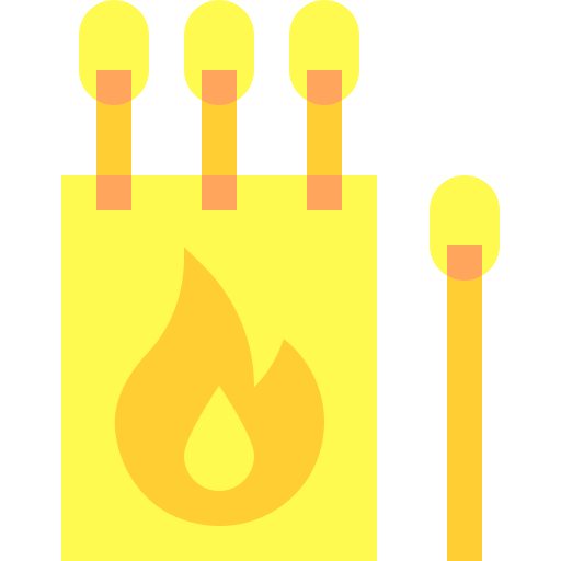 fósforos grátis ícone