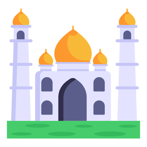 taj mahal icono gratis