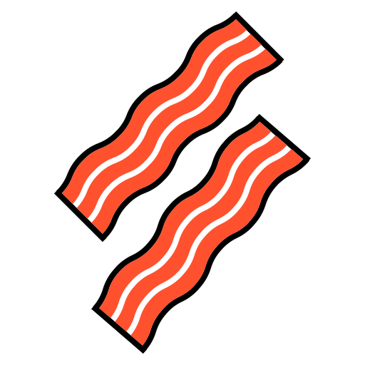 Bacon Generic Outline Color icon