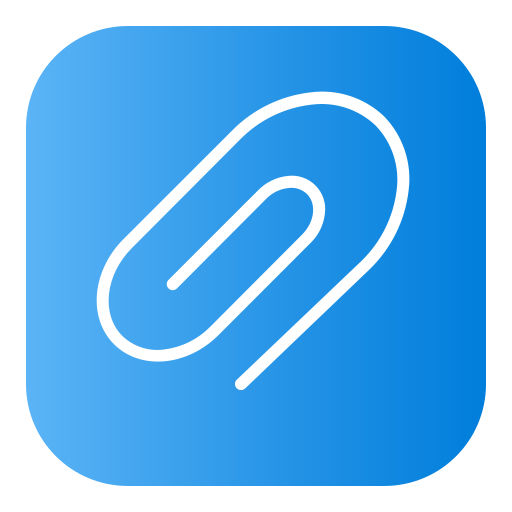 Paperclip Generic Flat Gradient icon