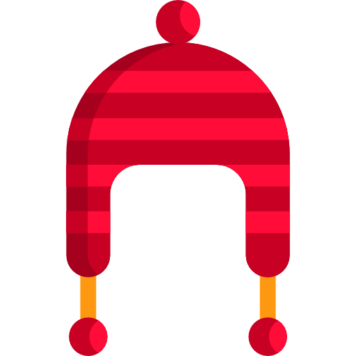 Зимняя шапка бесплатно иконка