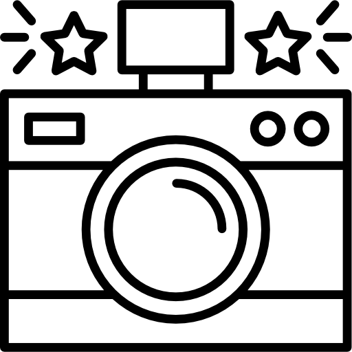 câmera fotografica grátis ícone