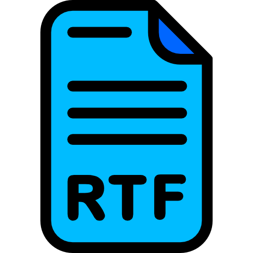 Rtf doc txt odt. Значок RTF. RTF Формат. RTF логотип. Формат RTF значок.