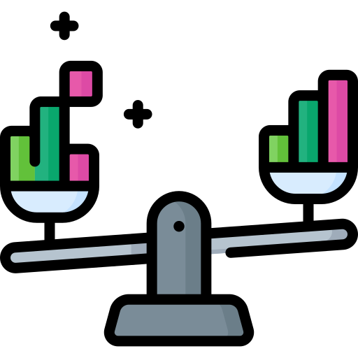 Benchmarking Special Lineal color icon