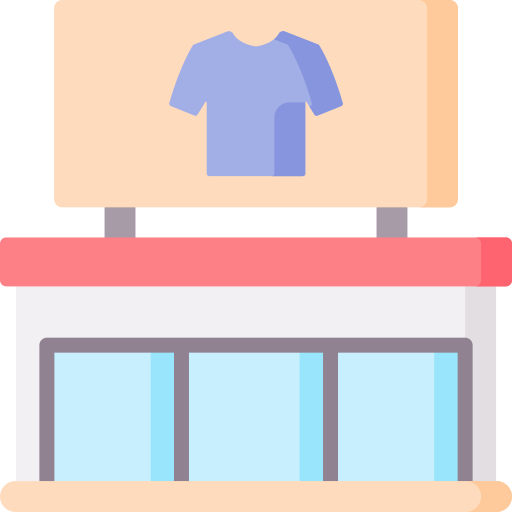 tienda de ropa icono gratis