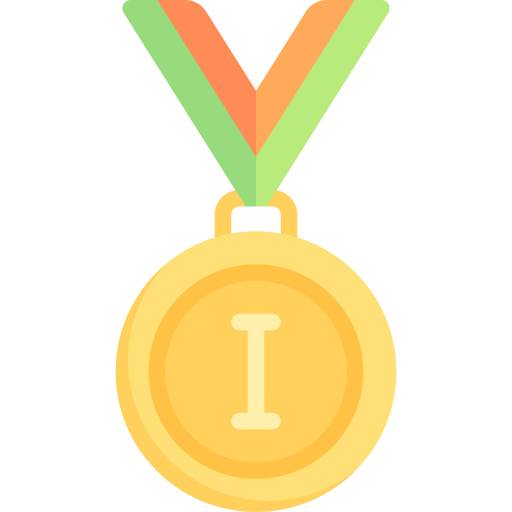 Medal - free icon