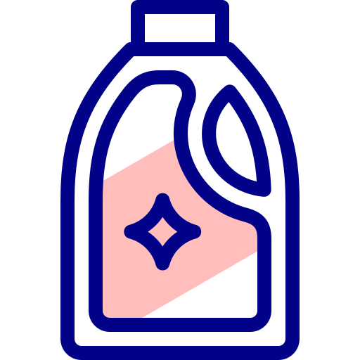 Detergent Detailed Mixed Lineal color icon