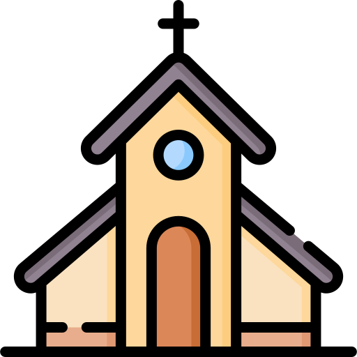 Church Special Lineal Color Icon