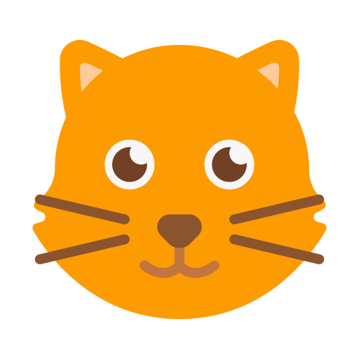 Pair of Cats Icon - Download in Glyph Style