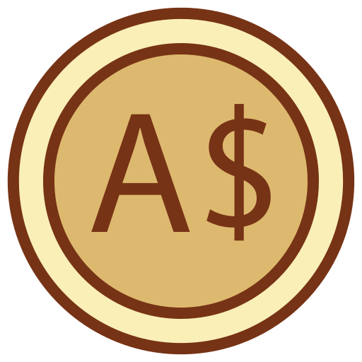 호주 달러 무료 아이콘 호주 달러 무료 아이콘