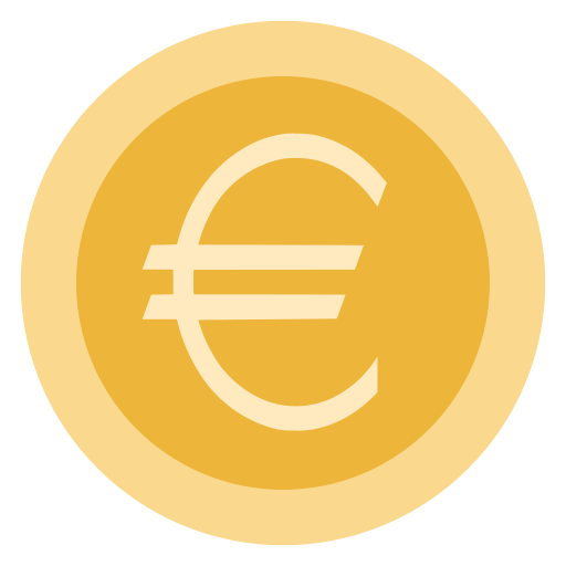 euro icono gratis