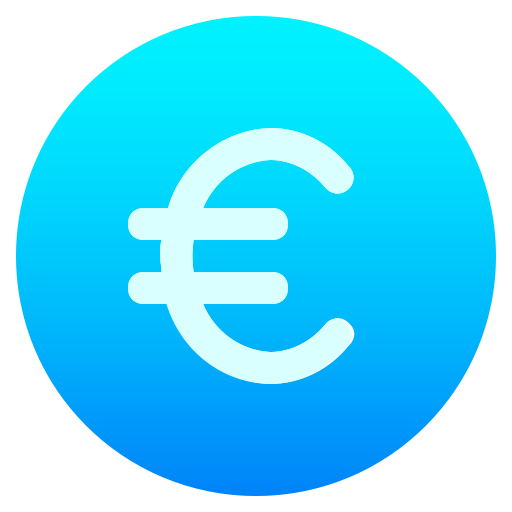 euro icono gratis