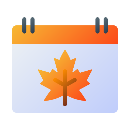 Autumn Generic Flat Gradient icon