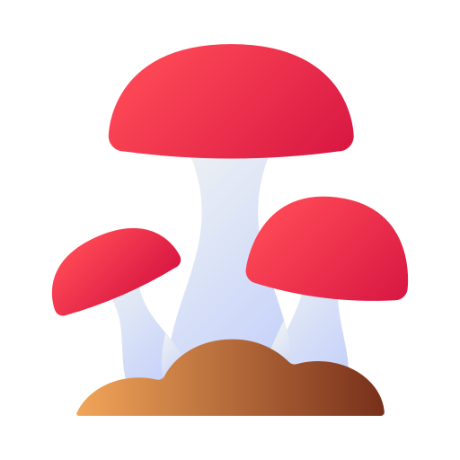 Mushroom Generic Flat Gradient icon