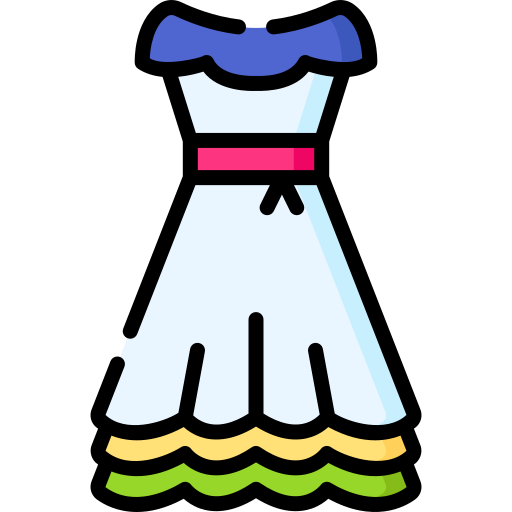 Dress Special Lineal color icon