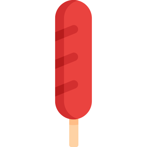 Corn dog Special Flat icon