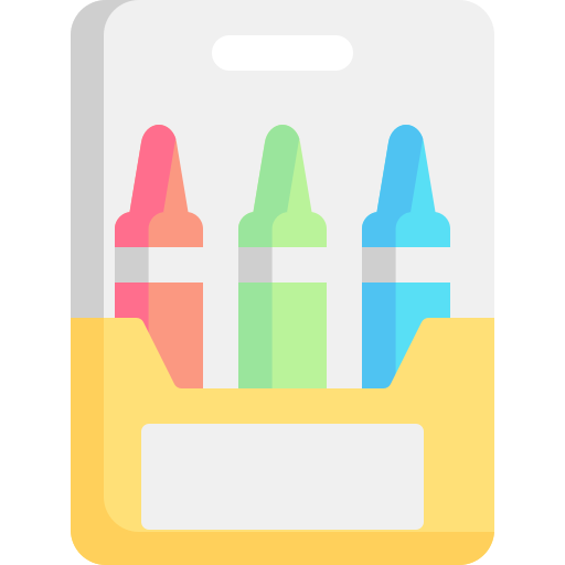 lápiz de color icono gratis