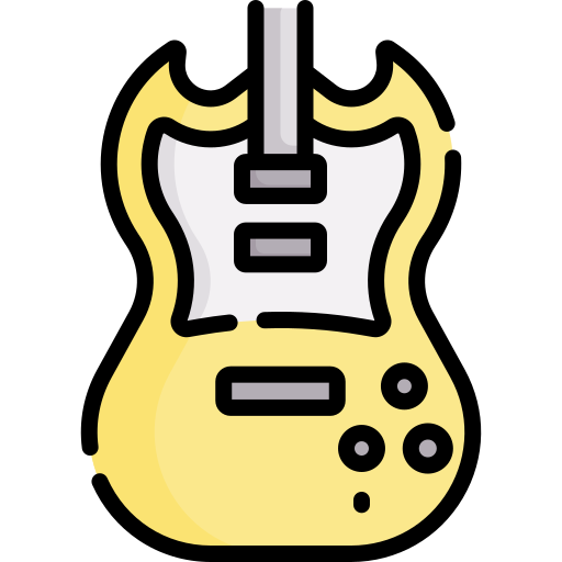 guitarra icono gratis