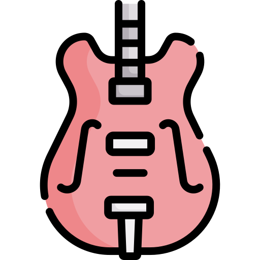 guitarra icono gratis