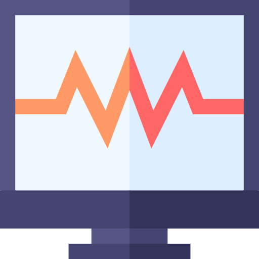 electrocardiograma icono gratis