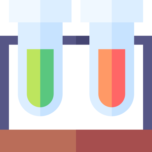 Test tube Basic Straight Flat icon