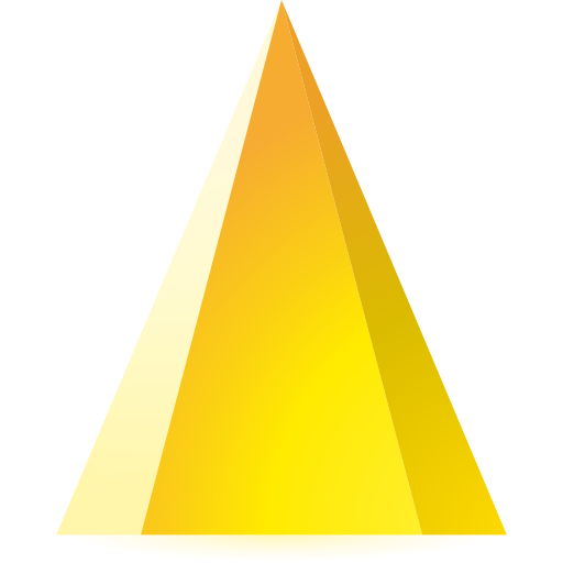 pyramide Icône gratuit pyramide Icône gratuit