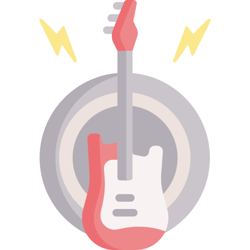 guitarra icono gratis