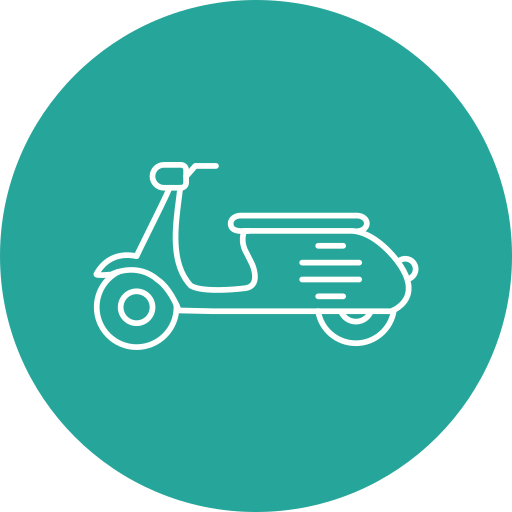 Scooter Generic Circular icon