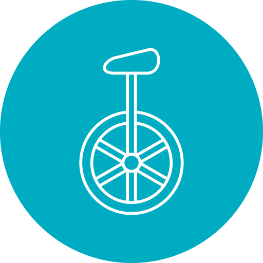 Unicycle Generic Circular icon