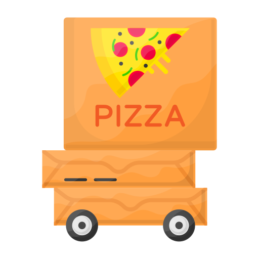 caja de pizza icono gratis