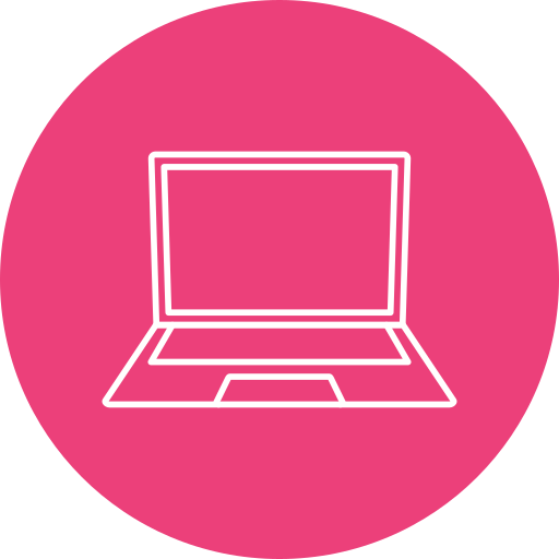 Laptop Generic Circular icon