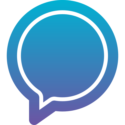 Chat Generic Flat Gradient icon