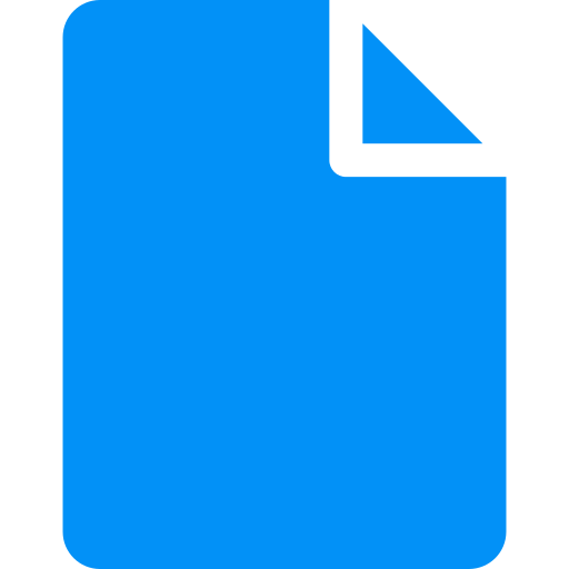 File Generic Flat icon