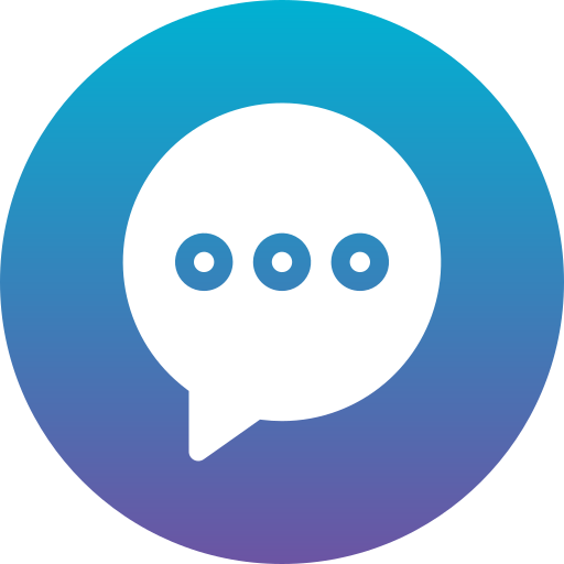 Chat Generic Flat Gradient icon