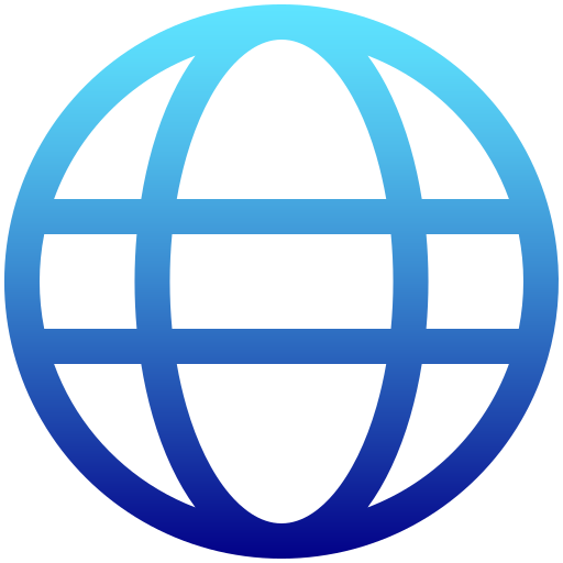 Globe Generic Gradient icon