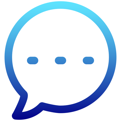 Chat Generic Gradient icon