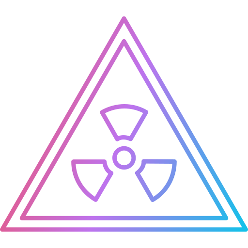 Radiation free icon Radiation free icon